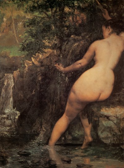 Die Quelle von Gustave Courbet